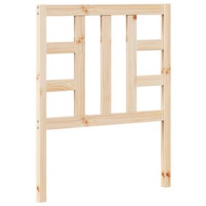 vidaXL S&auml;nggavel 81x4x100 cm massiv furu