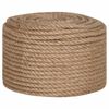 vidaXL Rep 100% Jute 10 mm 100 m
