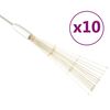 vidaXL Utomhusbelysning fyrverkerier 10 st varmvit 20cm 1400 lysdioder