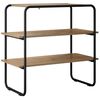 vidaXL Konsolbord Artisan-ek 60 x 41 x 75 cm Konstruerat tr&auml;