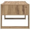 vidaXL Kaffeebord Artisan Ek 92 x 53 x 45 cm Konstruerat tr&auml;
