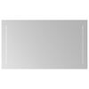 vidaXL Badrumsspegel LED 40x70 cm