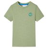 T-shirt f&ouml;r barn ljus khaki 104