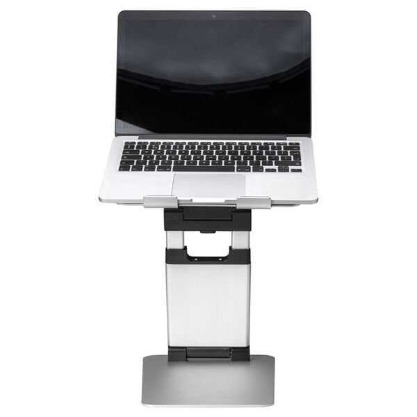 ErgoLine Justerbart laptopstativ Tall 28x28x1010 cm silver