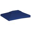 vidaXL Paviljongtak med ventilering 310 g/m&sup2; 4x3 m bl&aring;