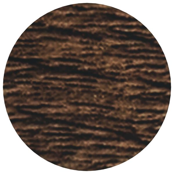 vidaXL Sj&auml;lvh&auml;ftande skruvomslag 12 pcs Brun Ek &Oslash; 20 x 0,5 mm