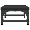 vidaXL Sk&auml;rmst&auml;ll svart 55x23x14 cm konstruerat tr&auml;