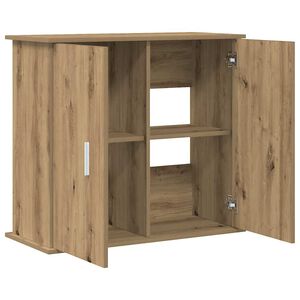 vidaXL Akvariestativ hantverksm&auml;ssig ek 81x36x73 cm konstruerat tr&auml;