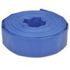 vidaXL Platt slang 100 m 3" PVC