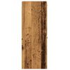 vidaXL Badrumsskåp åldrat trä 30x30x80 cm konstruerat trä