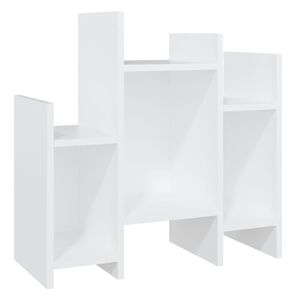 vidaXL Sidobord vit 60x26x60 cm konstruerat tr&auml;
