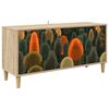 vidaXL TV-sk&aring;p ZAANDAM 102 x 33 x 50 cm Sonoma-ek Konstruerat tr&auml;