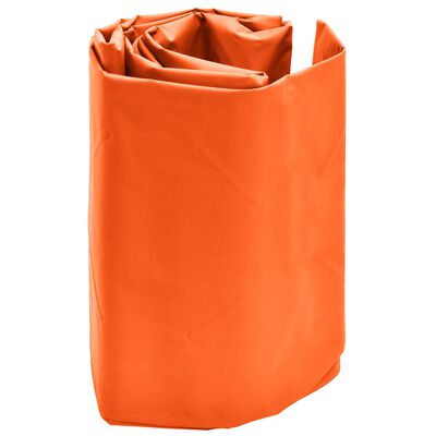 vidaXL Luftmadrass med kudde 58x190 cm orange