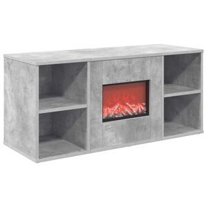 vidaXL Elektrisk eldstad Betong 100 x 37 x 45,5 cm Konstruerat tr&auml;
