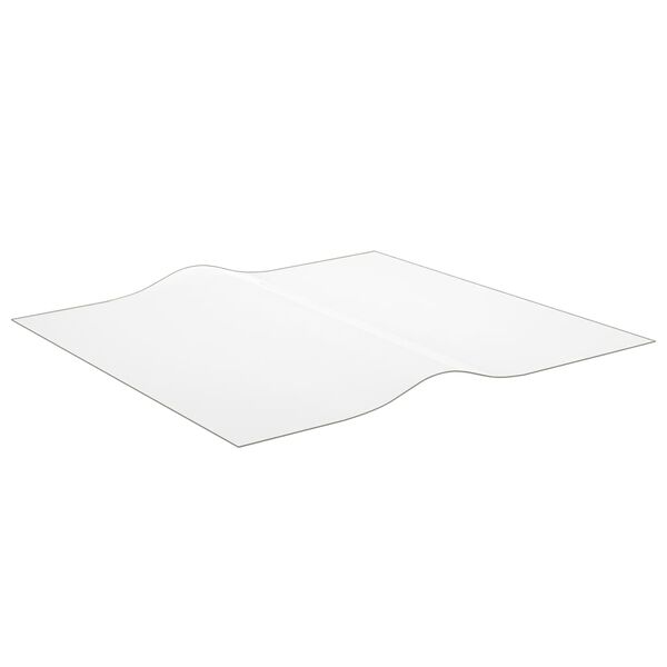vidaXL Bordsskydd genomskinligt 80x80 cm 1,6 mm PVC