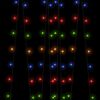 vidaXL Soldriven ljusslinga 5 st 5x200 lysdioder flerf&auml;rgad inne/ute