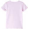 T-shirt för barn mild rosa 116