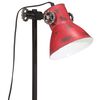 vidaXL Skrivbordslampa 25 W n&ouml;tt r&ouml;d 15x15x55 cm E27