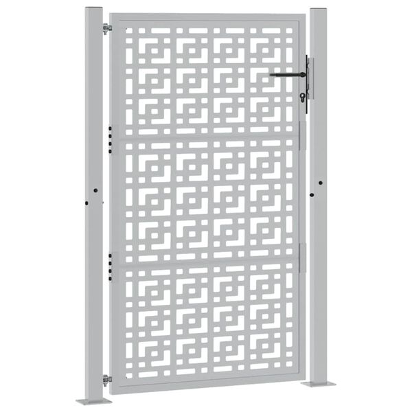 vidaXL Tr&auml;dg&aring;rdsgrind 100x150 cm v&auml;derbest&auml;ndig st&aring;lkorsdesign