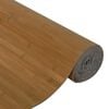 vidaXL Rumsavdelare brun bredd 250 cm h&ouml;jd 165 cm bambu