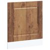 vidaXL Diskmaskinspanel Kalmar &aring;ldrat tr&auml; 60x1,5x57 cm konstruerat tr&auml;