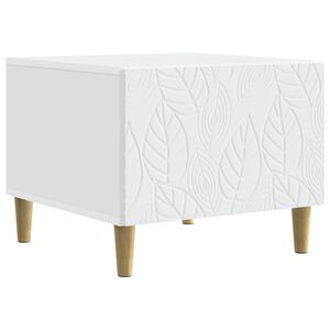 vidaXL Kaffeebord Vit 50 x 49 x 40 cm Konstruerat tr&auml;