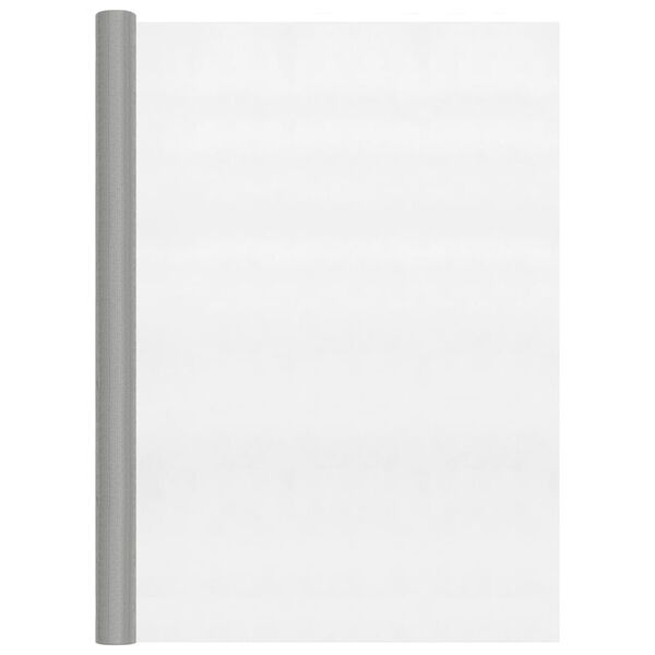 vidaXL Insektsnät rostfritt stål 112x1000 cm silver