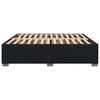 vidaXL S&auml;ngram utan madrass svart 180x200 cm sammet