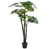 vidaXL Konstv&auml;xt monstera med kruka 130 cm gr&ouml;n