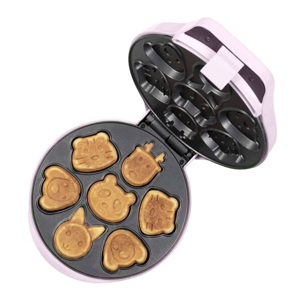 Bestron Våffeljärn Animal AAW700P 700 W rosa