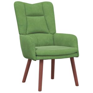 vidaXL f&aring;t&ouml;lj Ljusgr&ouml;n 63 x 67 x 94 cm Sammet