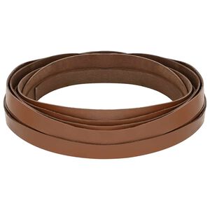 vidaXL L&auml;derrem 1 Brun 1000 x 2 cm L&auml;der