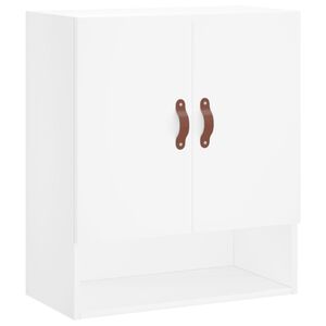 vidaXL V&auml;ggsk&aring;p vit 60x31x70 cm konstruerat tr&auml;