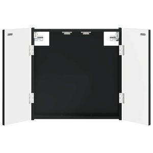vidaXL Darttavla Sk&aring;p ARNHEM Svart 52,5 x 10,5 x 53,5 cm