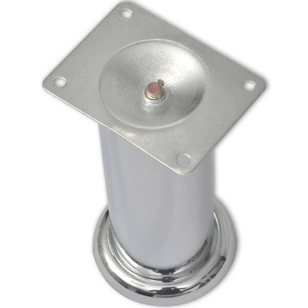 4 Runda soffben i krom 180 mm