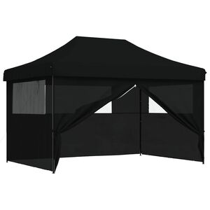 vidaXL Partyt&auml;lt 279 x 410 x 315 cm Svart Oxford Tyg