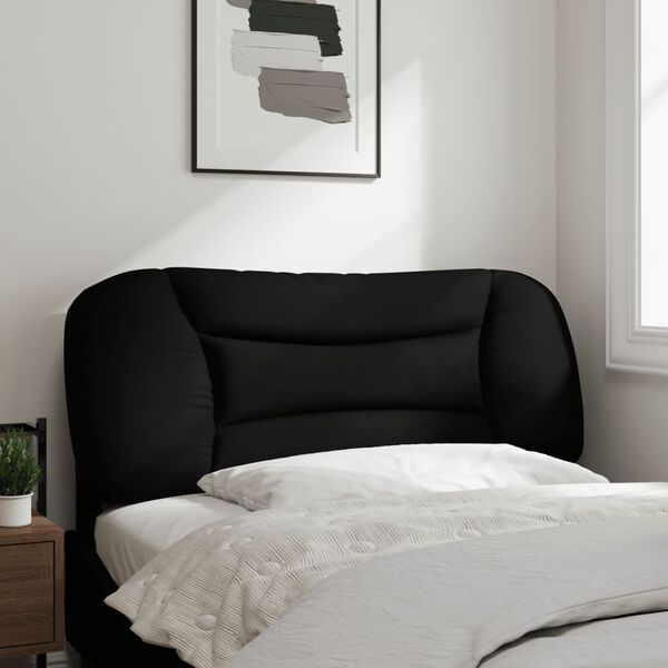 vidaXL Headboard Cushion "Hvar" Black 100 cm Fabric