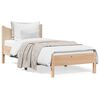 vidaXL S&auml;ngram utan madrass 90x200 cm massiv furu