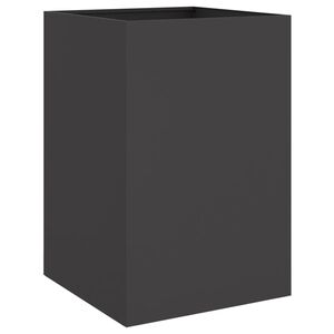 vidaXL Odlingsl&aring;da svart 52x48x75 cm st&aring;l