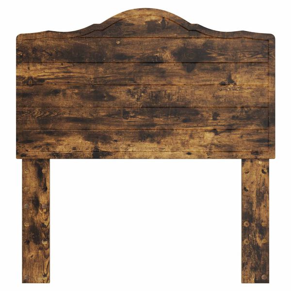 vidaXL Huvudgavel R&ouml;kt ek 75 cm Konstruerat tr&auml;