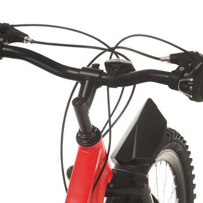 vidaXL Mountainbike 21 växlar 26-tums däck 42 cm röd