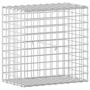 vidaXL Gabion med 5 mm tr&aring;d och 5x5 cm n&auml;t 50x30x50 cm