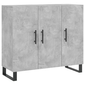 vidaXL Byr&aring; betonggr&aring; 90x34x80 cm konstruerat tr&auml;
