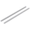 vidaXL G&auml;ngat R&ouml;r 2 st Silver 6 x 170 mm St&aring;l