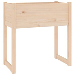 vidaXL Odlingsl&aring;da 78x40x81 cm massiv furu