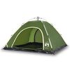 vidaXL Campingt&auml;lt 5 personer gr&ouml;n snabbrest