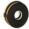 vidaXL Sj&auml;lvh&auml;ftande skumtape 2 st Svart 20mm x 10m CR skum