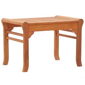 vidaXL Tr&auml;dg&aring;rdsb&auml;nk 64 cm massivt eukalyptustr&auml;