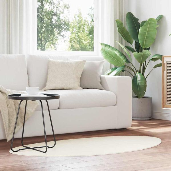 vidaXL Omr&aring;desmattor HUARTE Kr&auml;m 160 x 230 cm Polyester