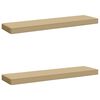 vidaXL 2-delade B&auml;nk Kuddar VUGHT 2 st 100% Polyester Beige